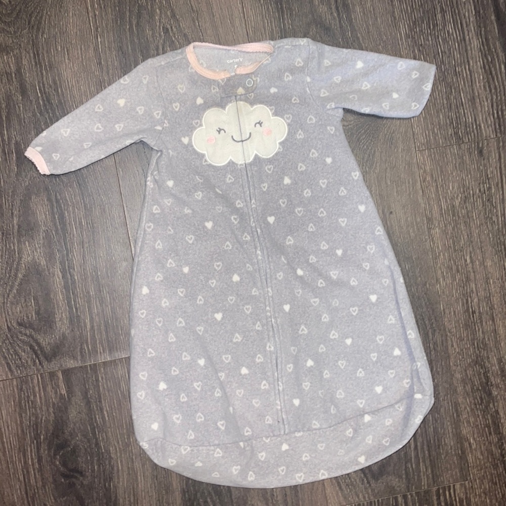 Carters fleece sleep sack size small